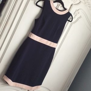 Fitted Colorblock Dress